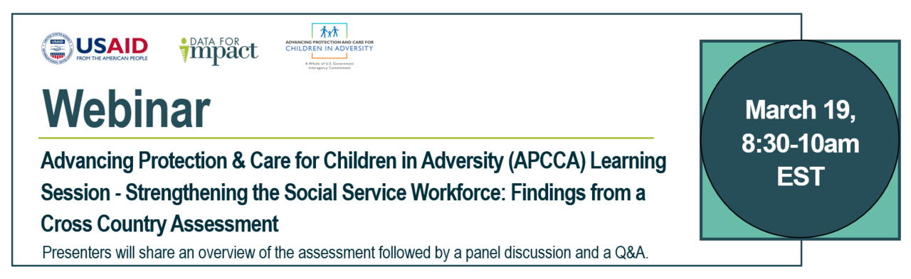 Strengthening the Social Service Workforce: Findings from a Cross-Country Assessment